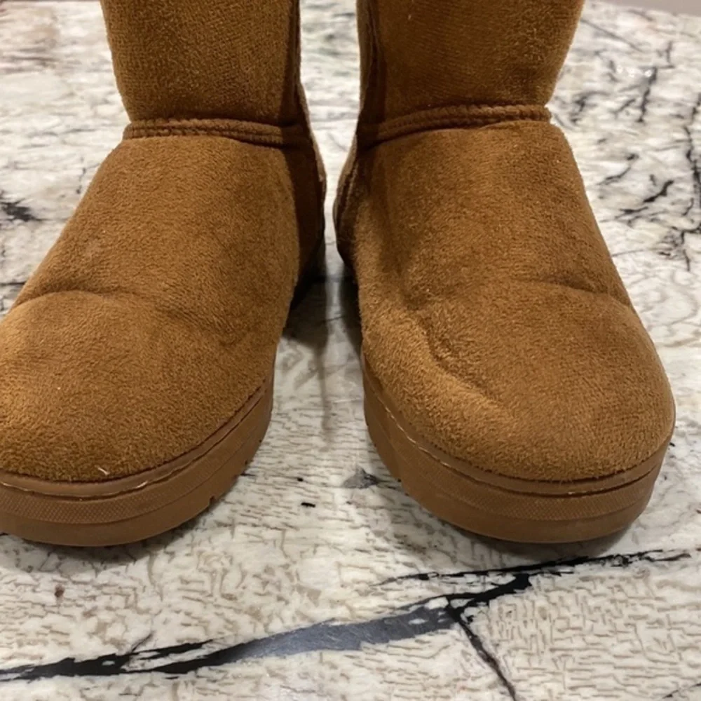 Girls Bebe Brown‎ Boots - Size 2